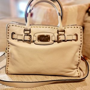 Michael Kors White Studded Hamilton